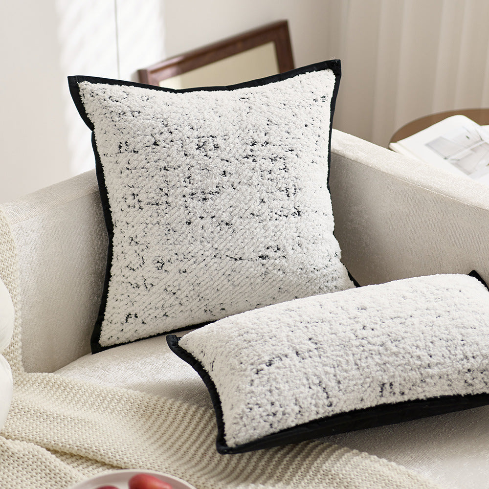 Decorative Striped Lumbar Cushion