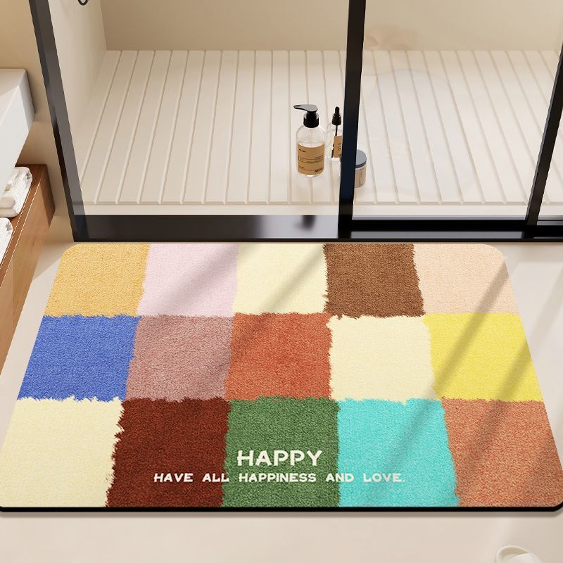 Cute Bear-Themed Bath Mat