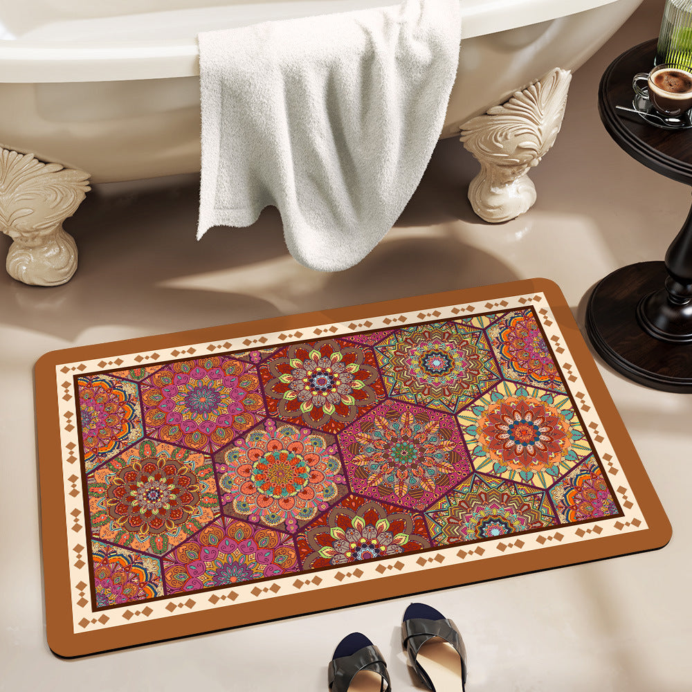 Artistic Multicolored Area Rug Acalora