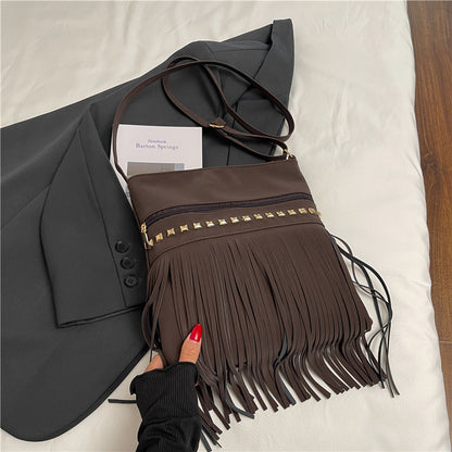 Stylish Fringe Crossbody Bag Acalora