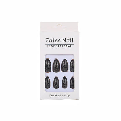 Glamorous artificial nails with glitter Acalora