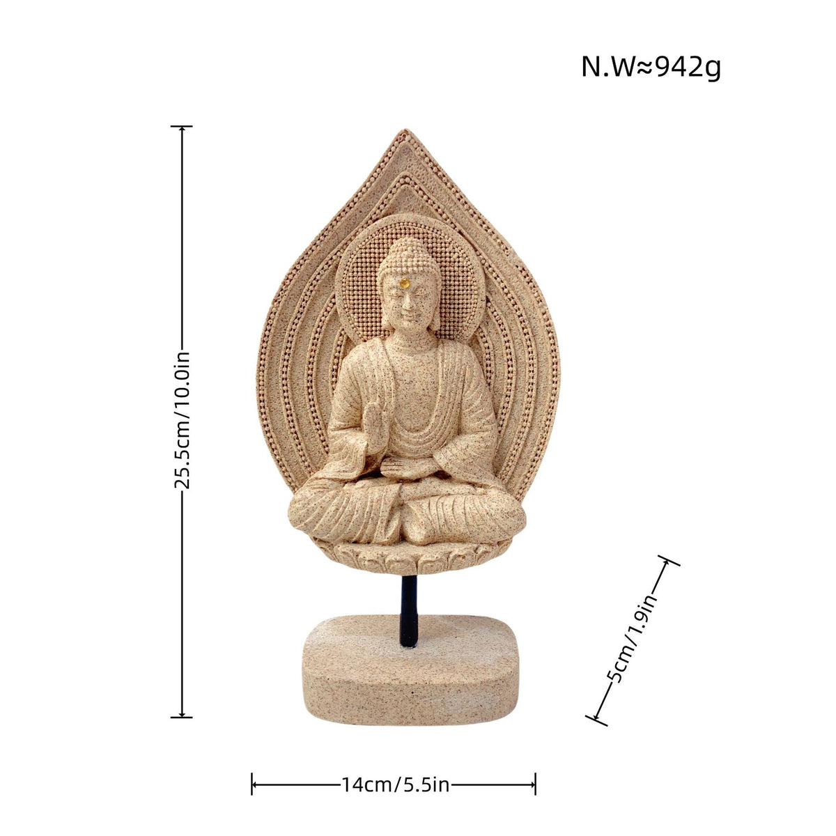 Decorative Buddha Statue Acalora