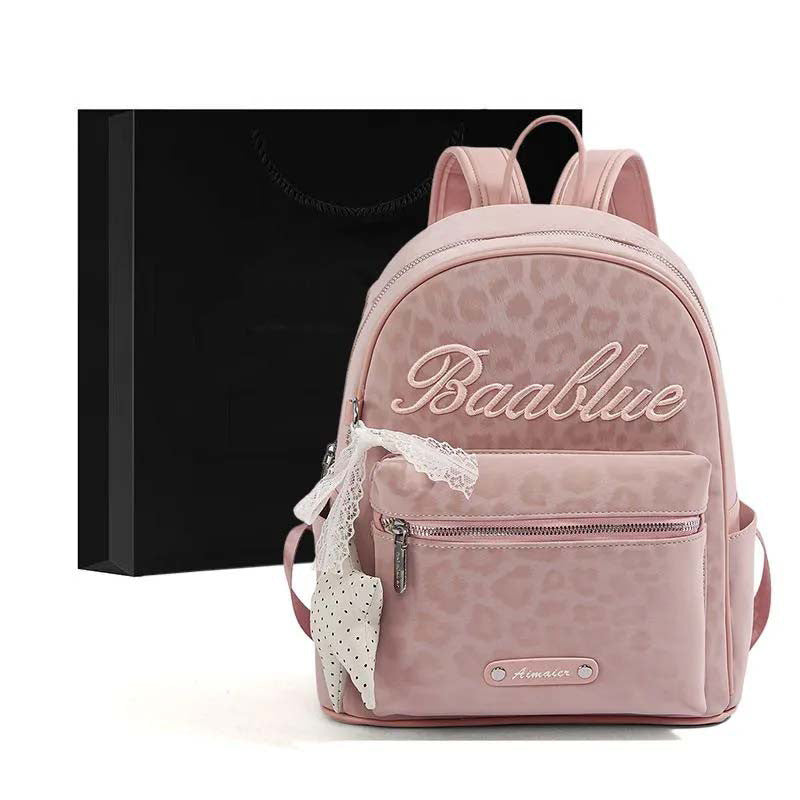 Star-Embellished Casual Backpack Acalora