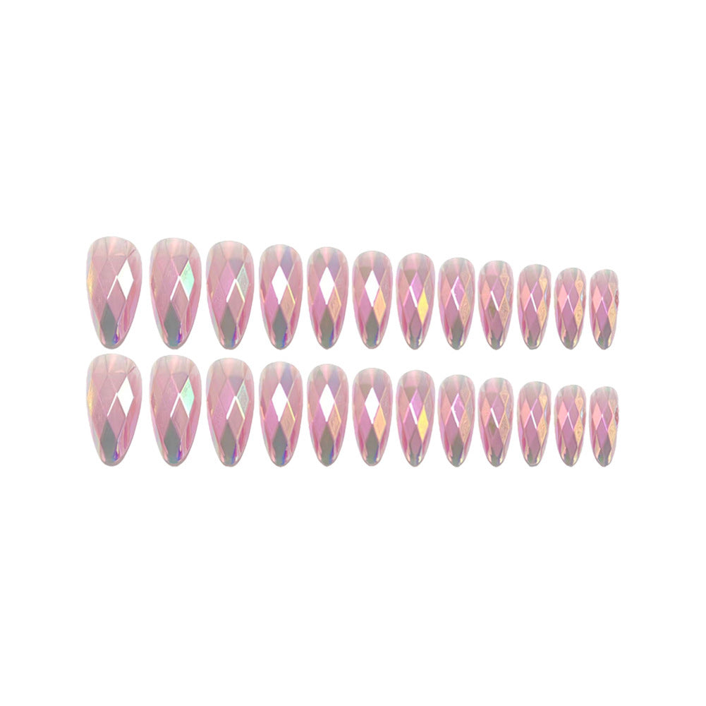 Artificial nails with radiant crystal design Acalora