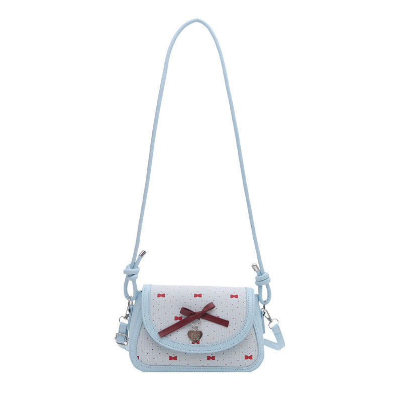 Adorable Bow-Embellished Crossbody Bag Acalora