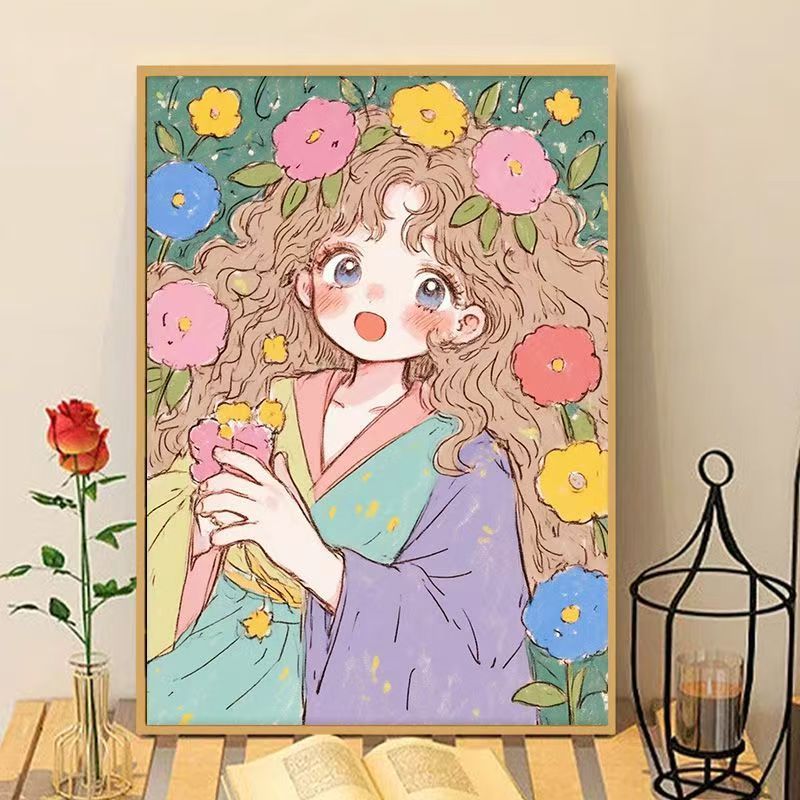 Whimsical Anime Art Print