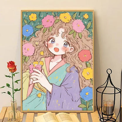 Whimsical Anime Art Print