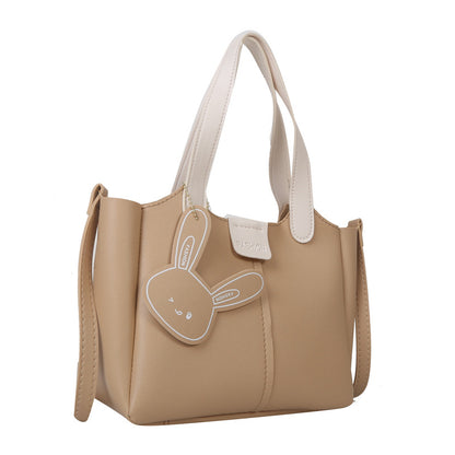 Structured Faux Leather Handbag Acalora