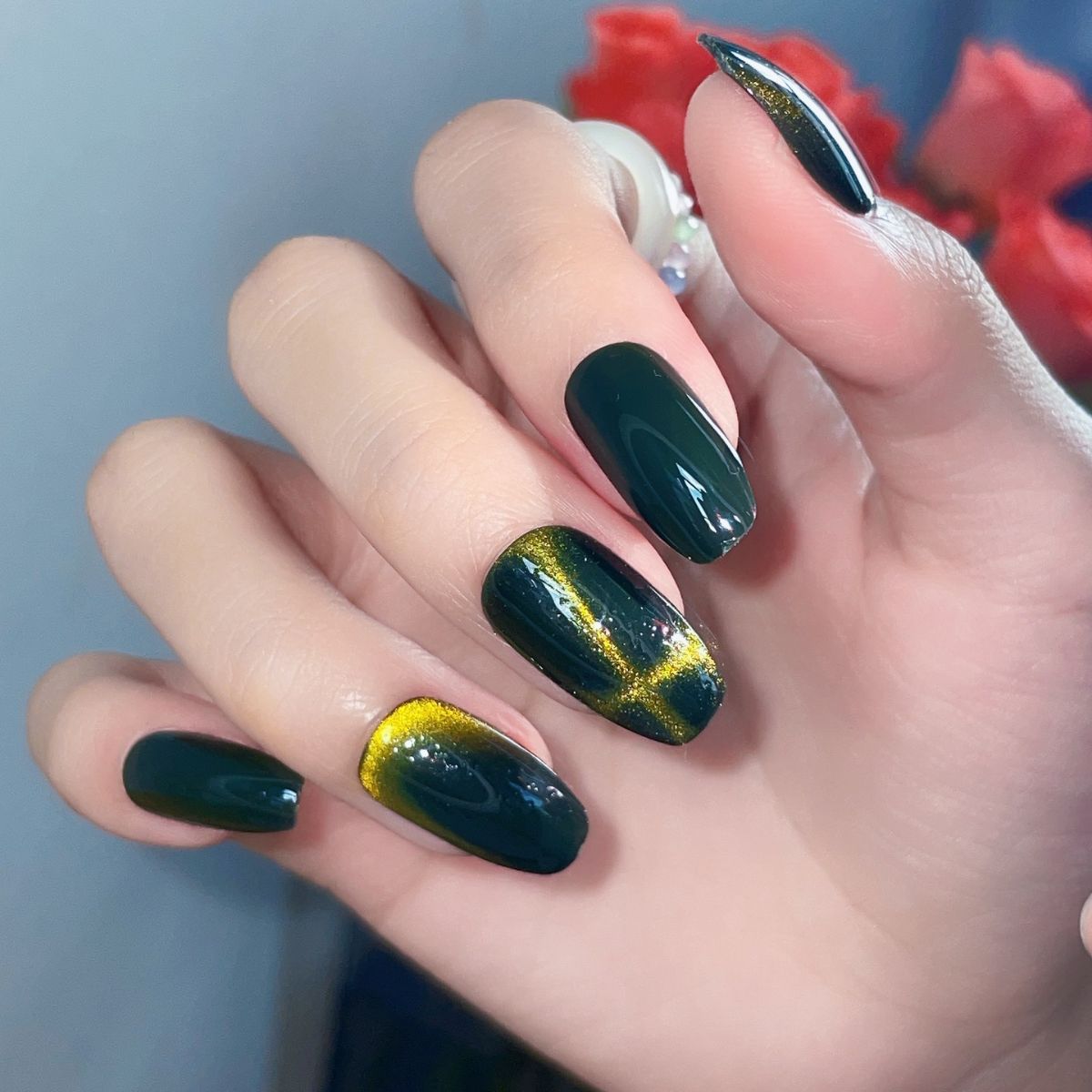 Glamorous Press-On Nail Tips Acalora