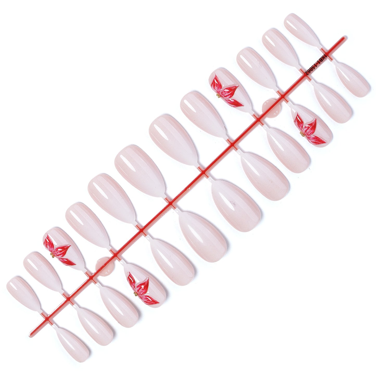 Artistic Floral Nail Decorations Acalora