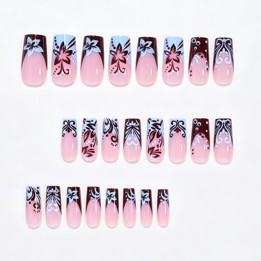 Artistic Long Nail Wraps Acalora