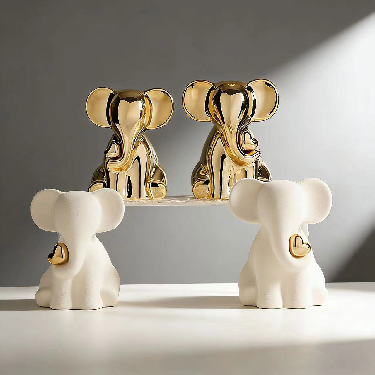 Decorative Elephant Figurine Acalora