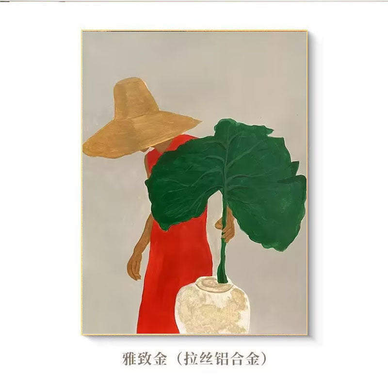 Modern Abstract Figure Canvas Art