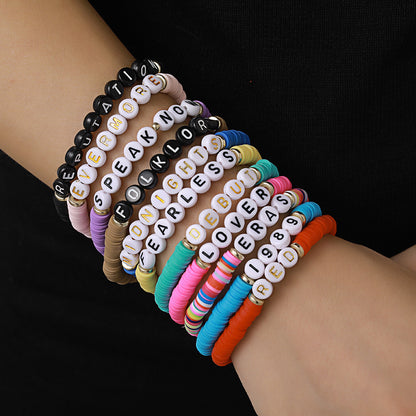 Inspirational Beaded Bracelet Set Acalora