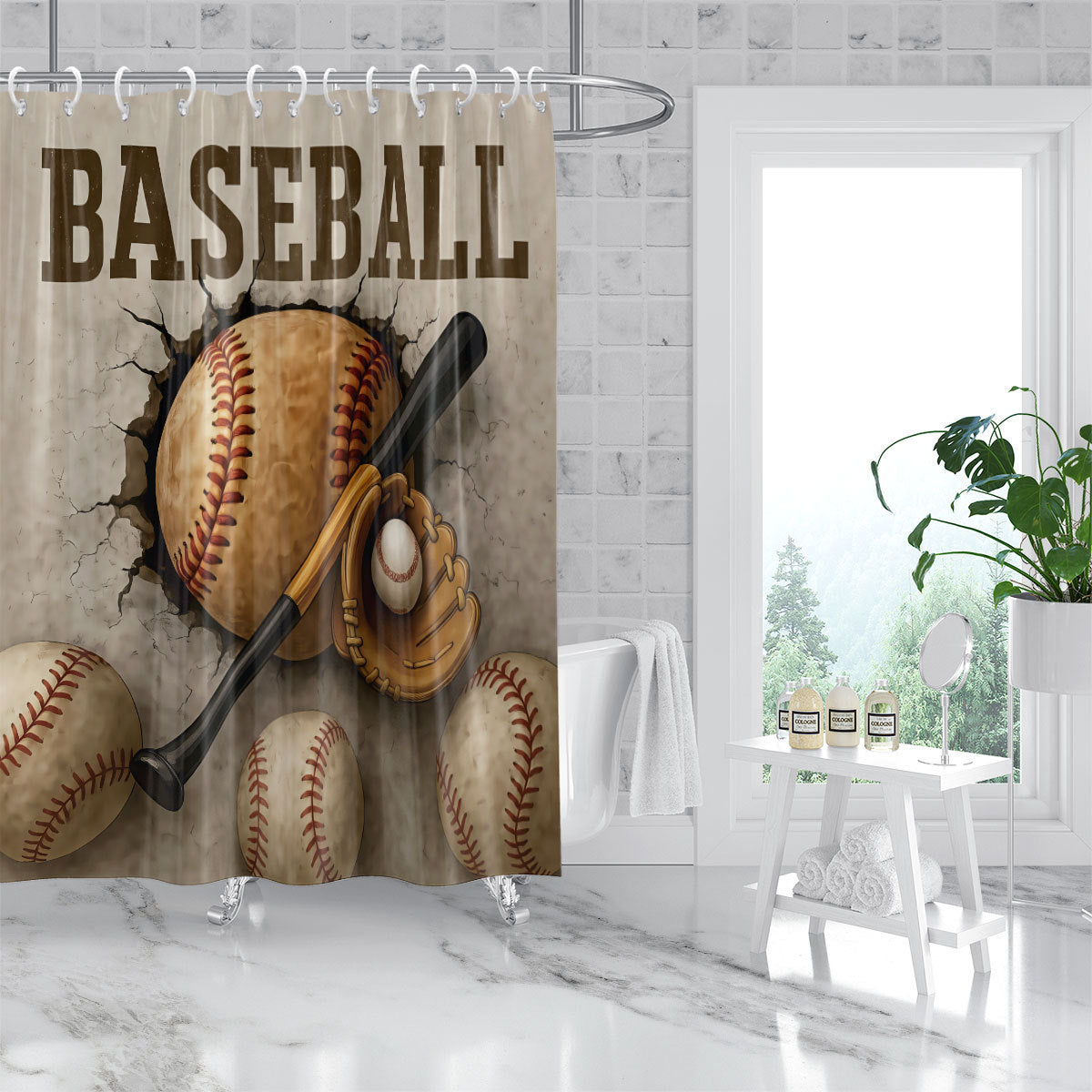 Artistic Shower Curtain