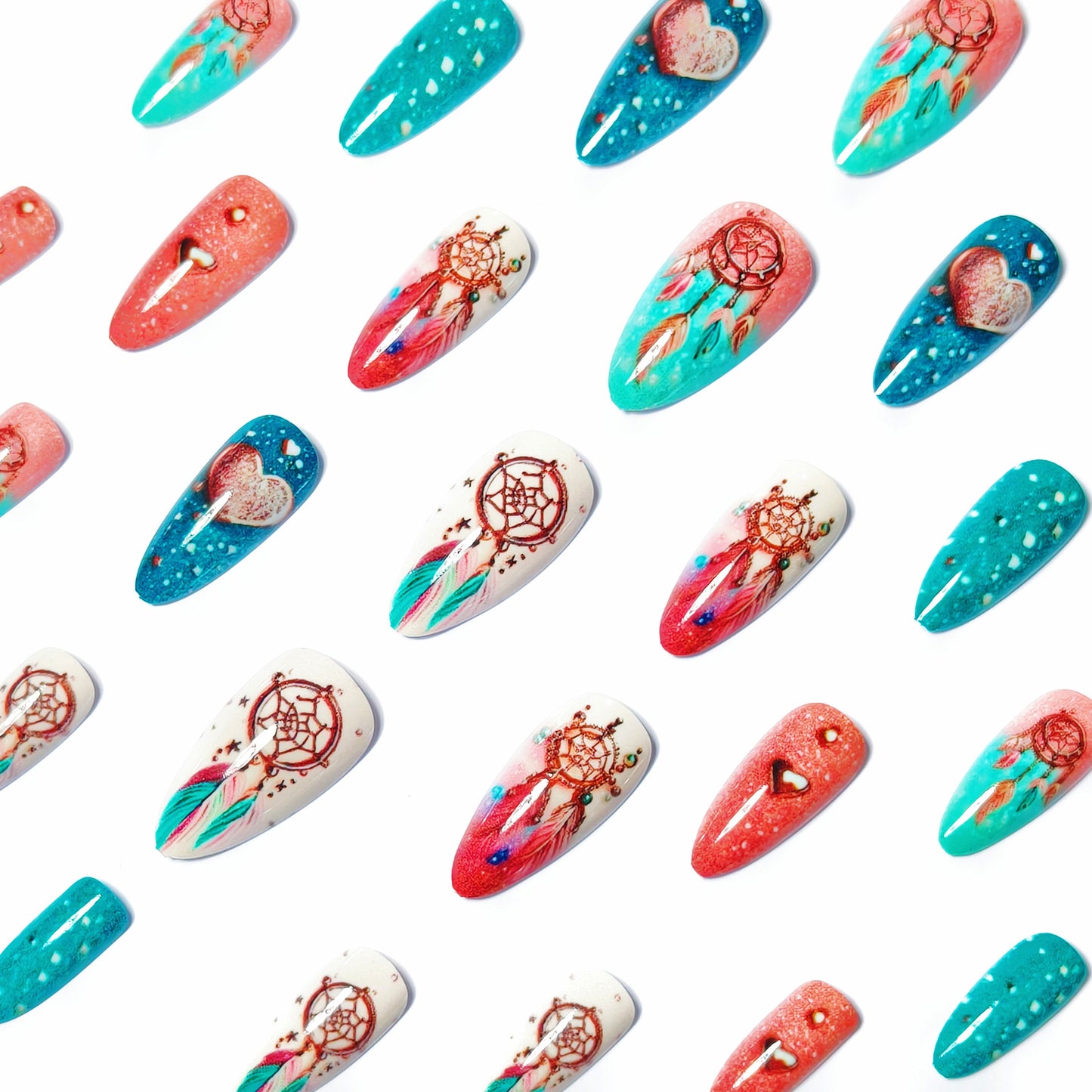 Artistic Dreamcatcher Nail Art Acalora