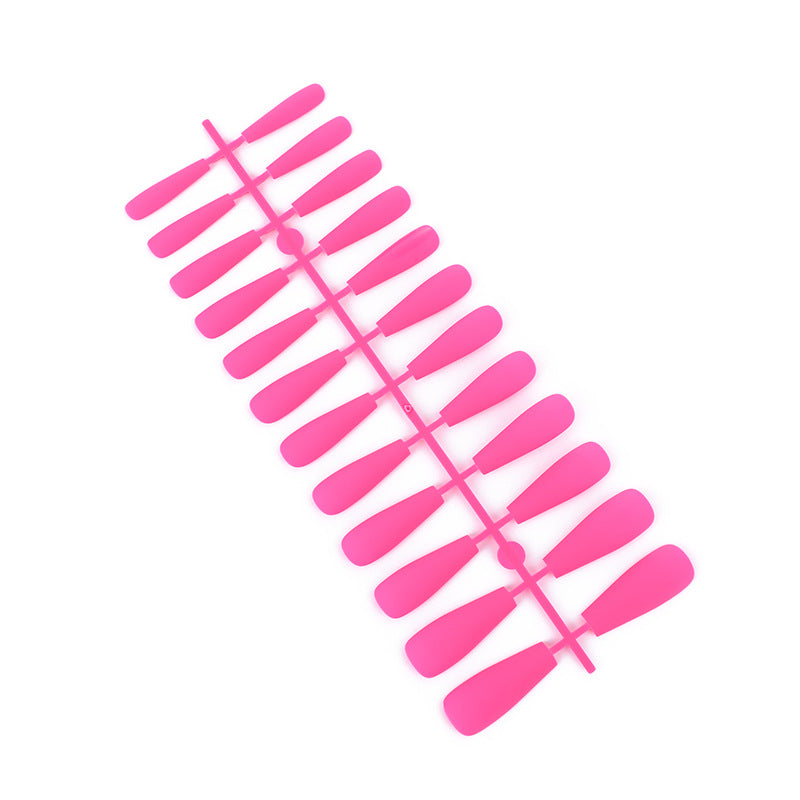 Artificial Nail Set in Trendy Neon Design Acalora