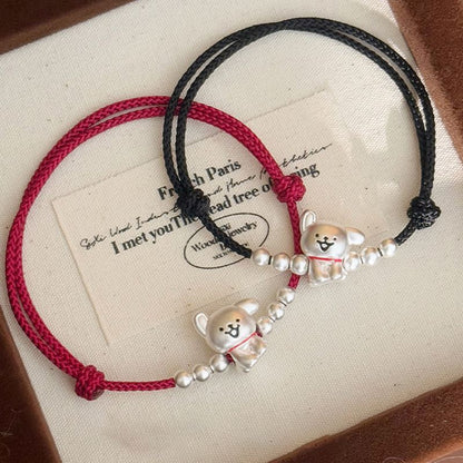 Dog-Themed Charm Bracelet Acalora