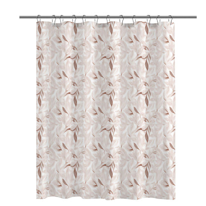 Artistic Floral Print Shower Curtain