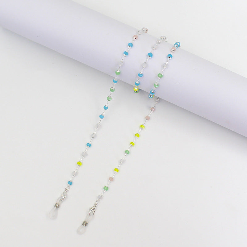 Stylish Beaded Eyewear Chain Acalora