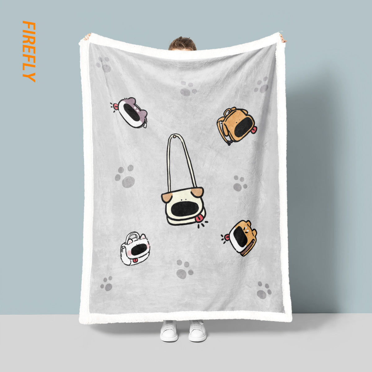 Unisex Decorative Fleece Blanket