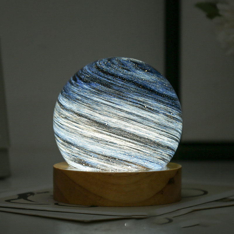 Skanto | Fortryllende Planet Lampe – Et Univers av Farger og Drømmer