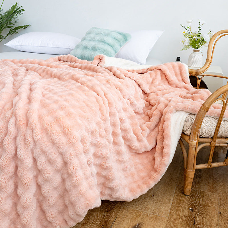 Unisex Cozy Fleece Blanket