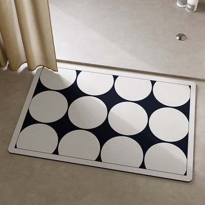 Playful Cat-Themed Bath Mat