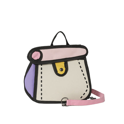 Trendy Cartoon-Style Mini Backpack Acalora