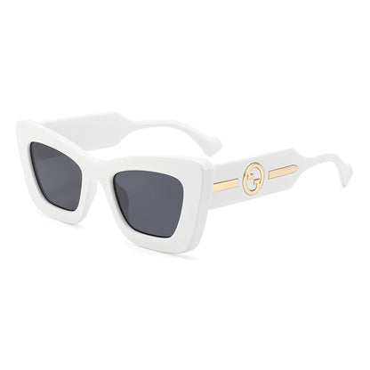 Women's designer sunglasses with distinctive geometric frame and high-quality craftsmanship Bowlift