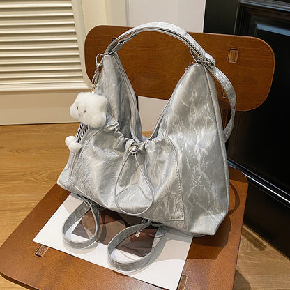 Crinkled Pouch Handbag Acalora