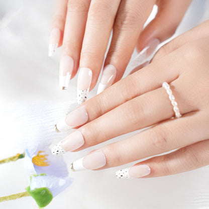 French Tip Decorative Nail Set Acalora