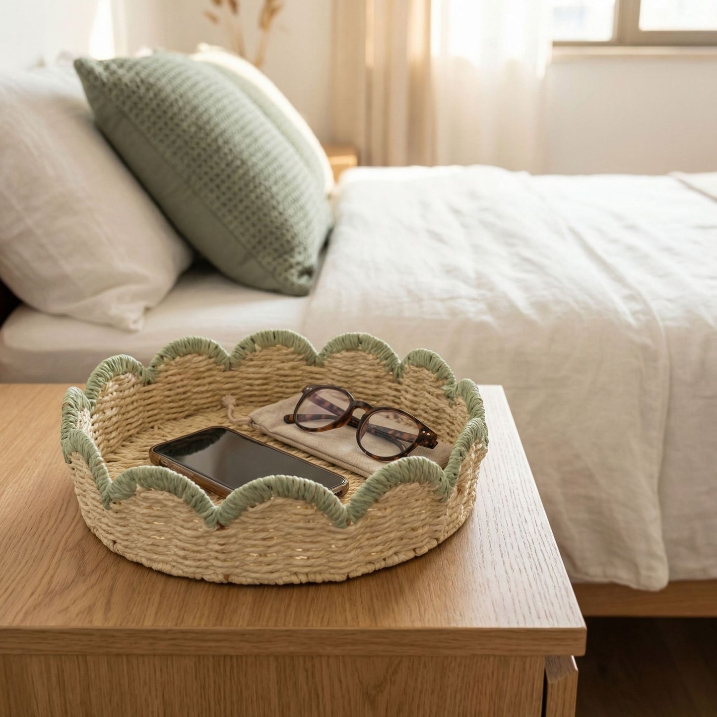 Decorative storage basket Acalora