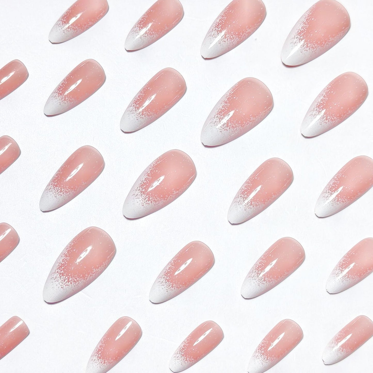 Elegant Glitter Ombre Nail Art Acalora