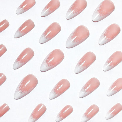 Elegant Glitter Ombre Nail Art Acalora