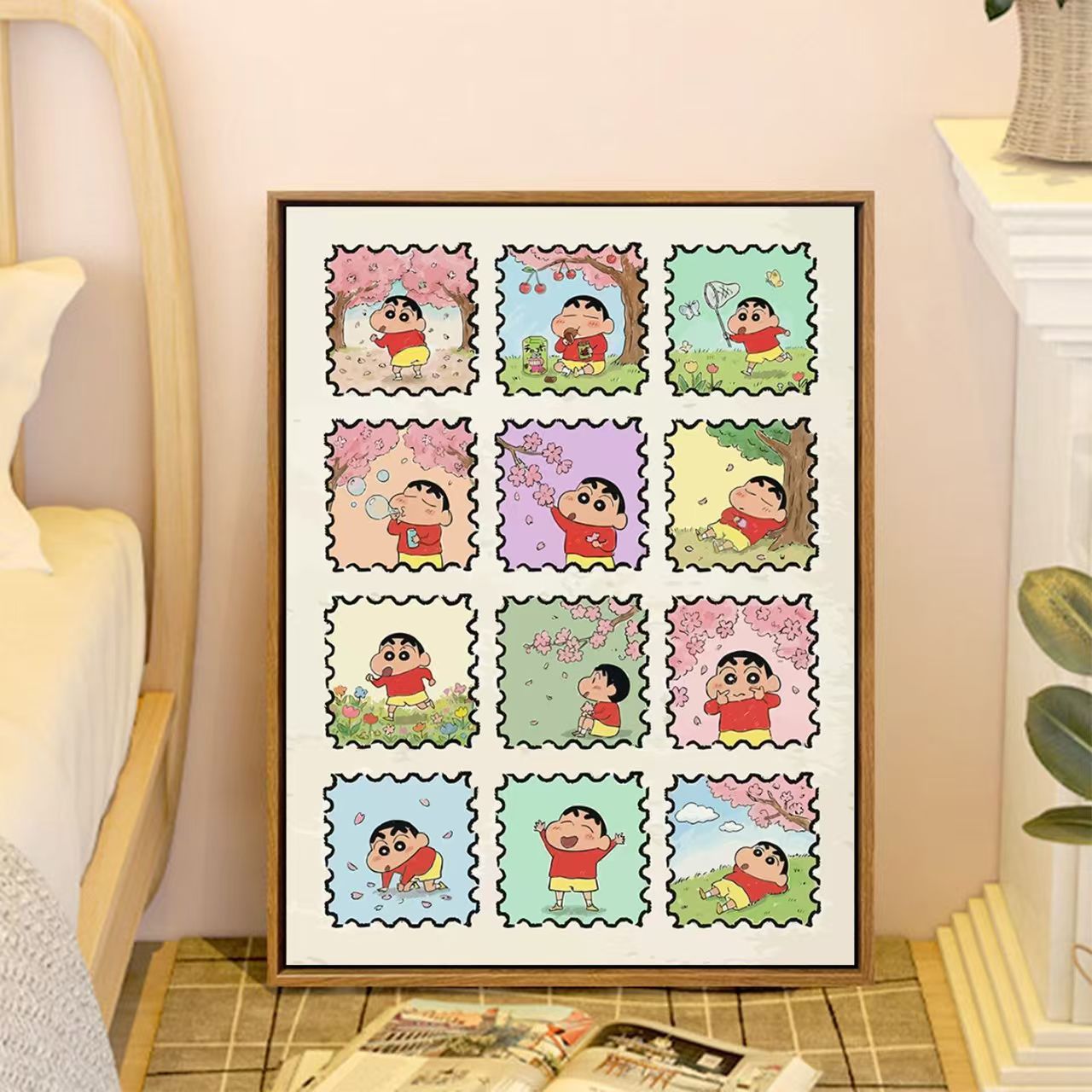 Whimsical Family-Themed Canvas Wall Art