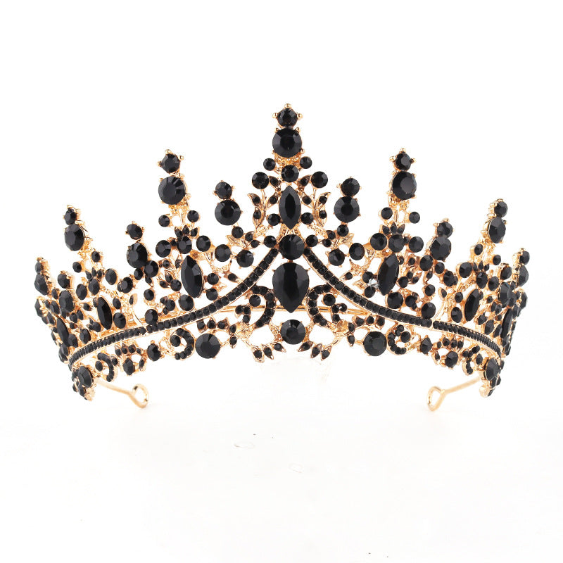 Ladies' Rhinestone Tiara with sparkling gemstone wreath