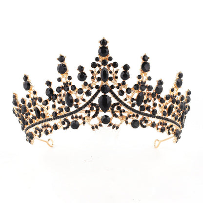 Ladies' Rhinestone Tiara with sparkling gemstone wreath