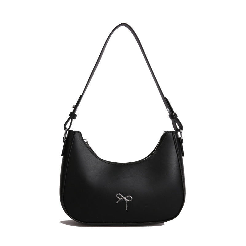 Stylish Bow Detail Shoulder Bag Acalora