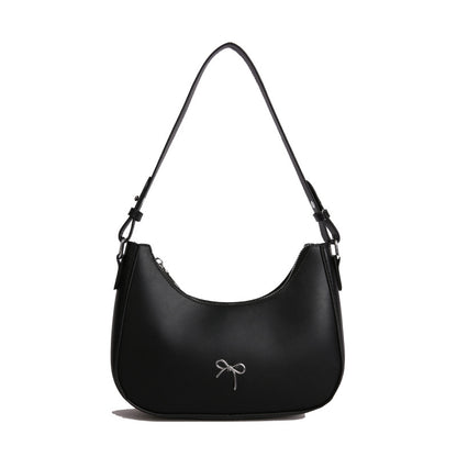 Stylish Bow Detail Shoulder Bag Acalora
