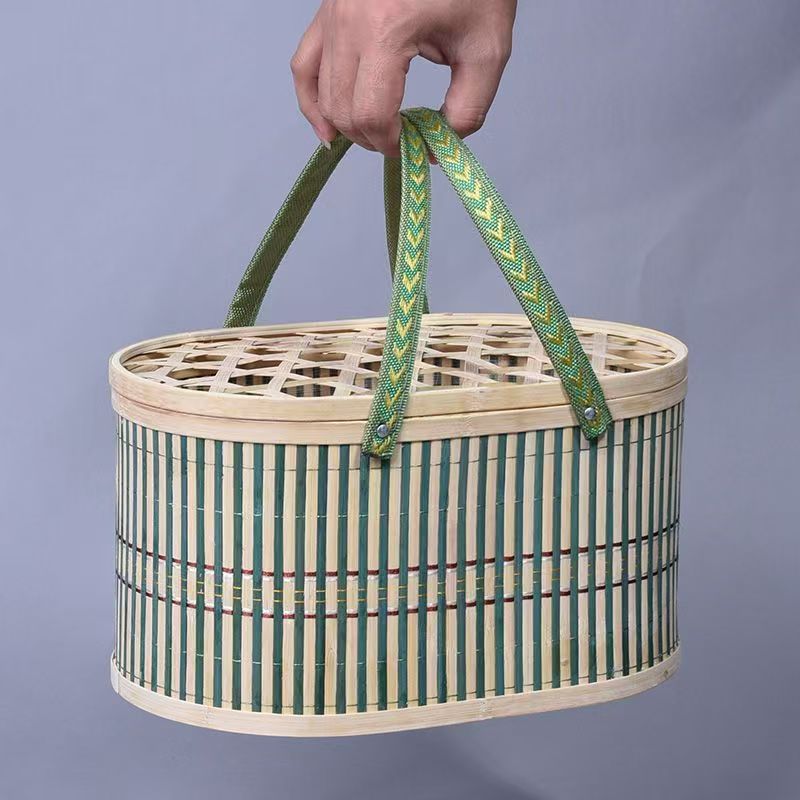Basket with Hand Grips Acalora