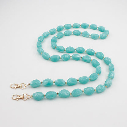 Chunky Beaded Eyewear Chain Acalora