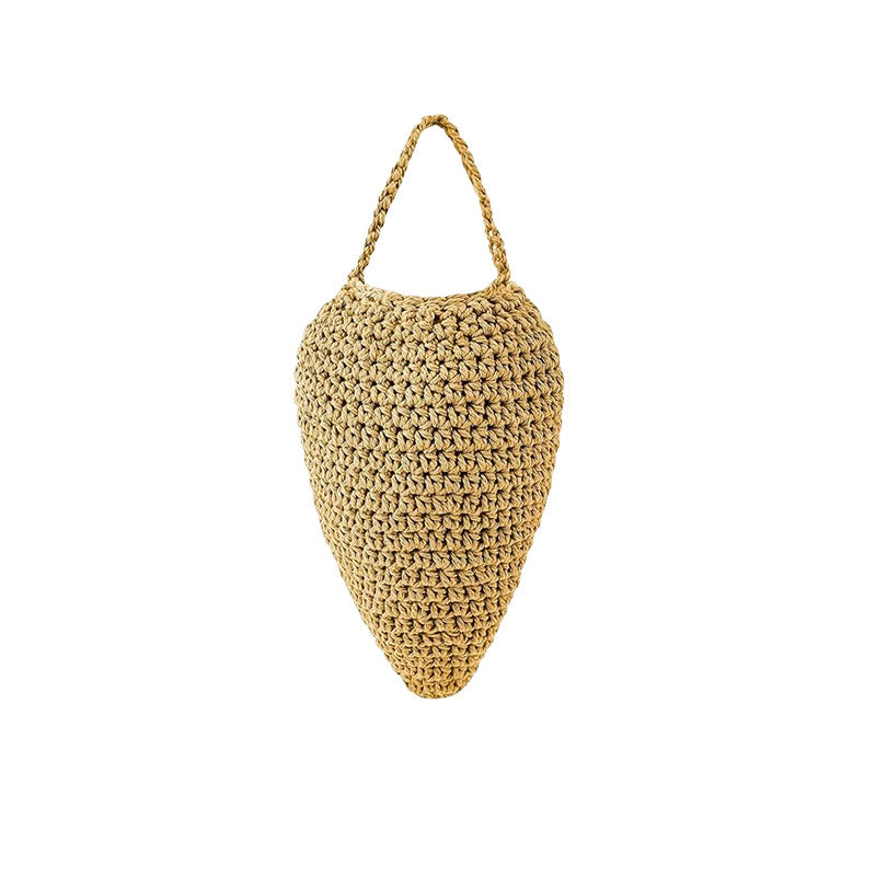 Hand-knotted shoulder bag Acalora