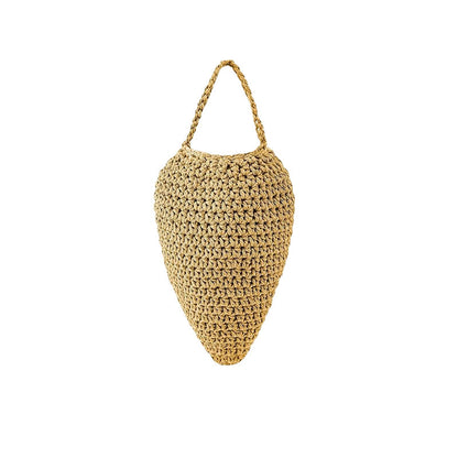 Hand-knotted shoulder bag Acalora