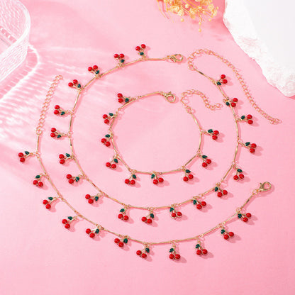 Cherry Blossom Charm Bracelet Acalora