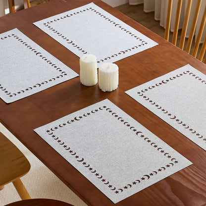 Decorative Laser-Cut Table Placemats