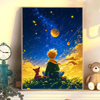 Whimsical Character Canvas Art Print