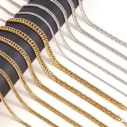 Stylish Chunky Braided Chain Bracelet Acalora
