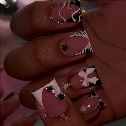 Artistic Floral Nail Wraps Acalora