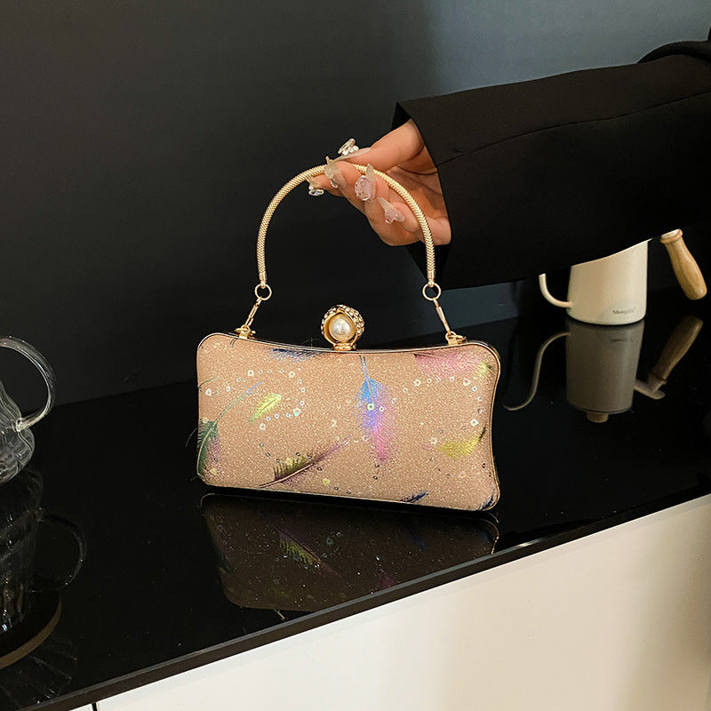 Glittery Evening Clutch Bag Acalora